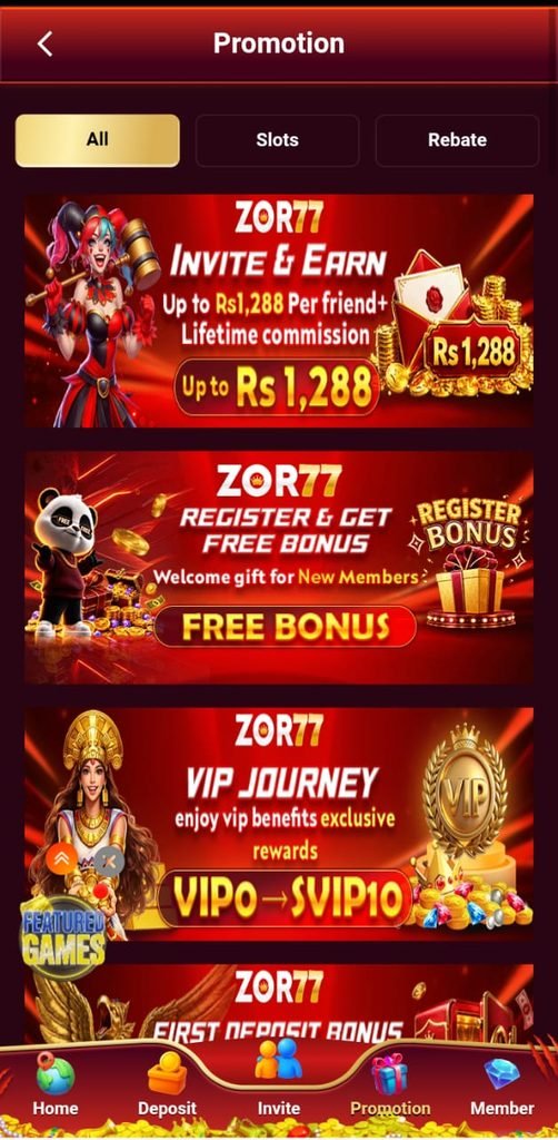 zor77 game pakistan rewards